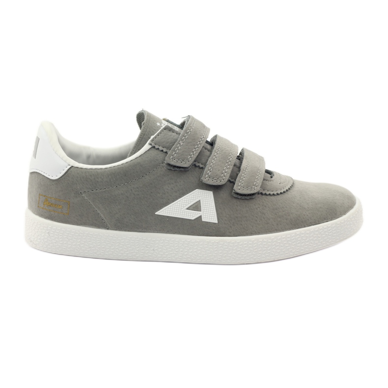 American Club Sporty American leather inlay grey white