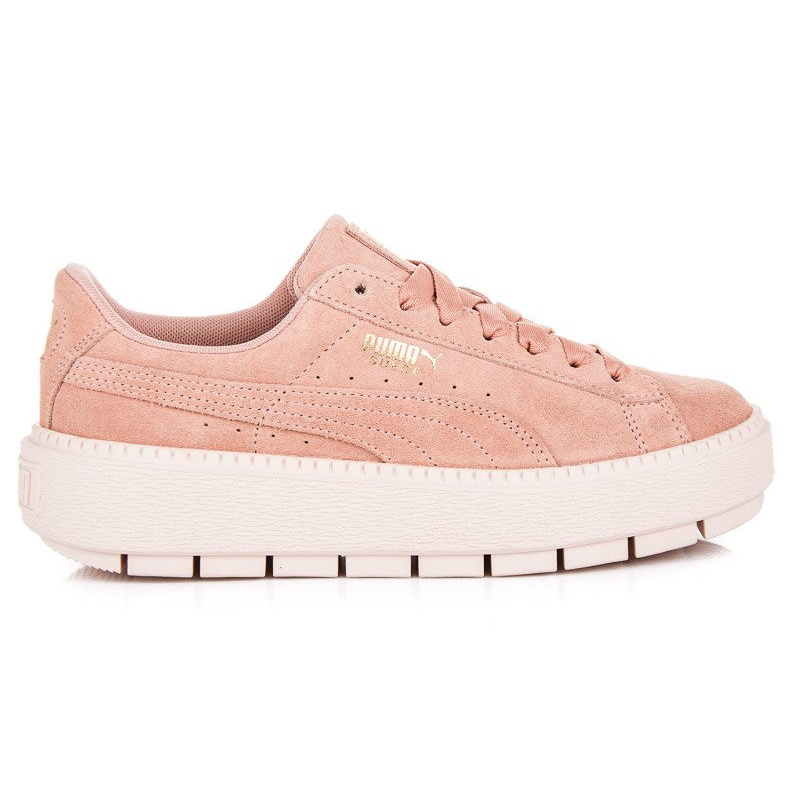 Puma Platform Trace WN S pink yellow