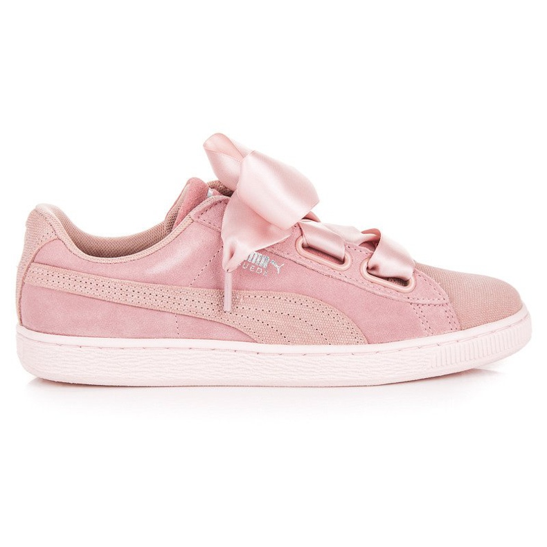 Puma Suede Heart Pebble WN`S pink