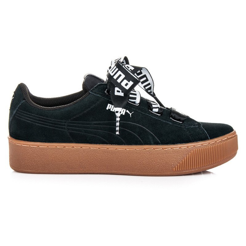 Puma vikky pltfm ribbon bold black