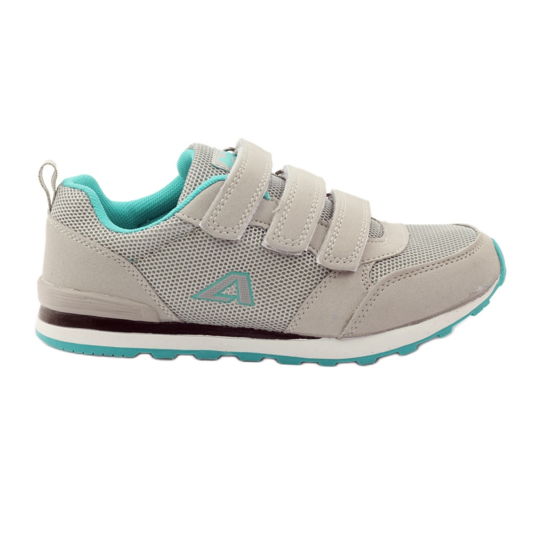 American Club American leather insole sports shoes green grey