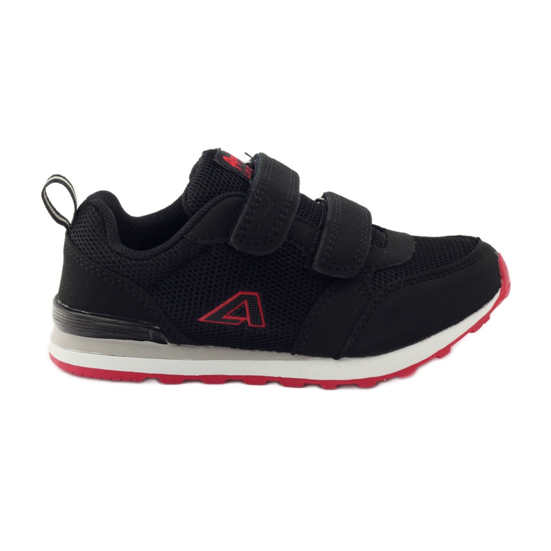 American Club American leather insole sports shoes red black American Club American leather insole sports shoes red black