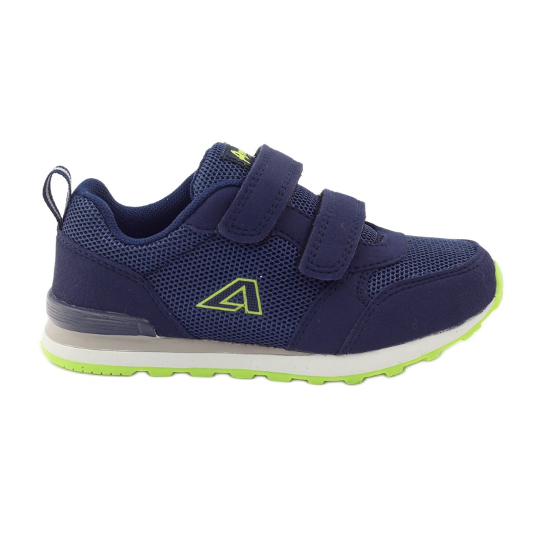 American Club American leather insole sports shoes navy blue green American Club American leather insole sports shoes navy blue green