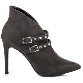 Cm Paris Spring pointed boots grey