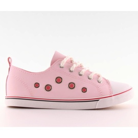 Pink women's sneakers FG-2767 pink