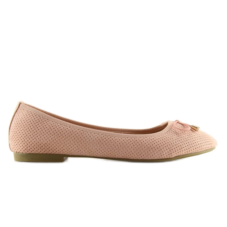 Classic pink ballerinas LK20P Pink