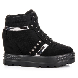 Bestelle Platform sneakers black