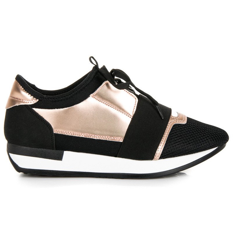 Slip-on sports shoes black