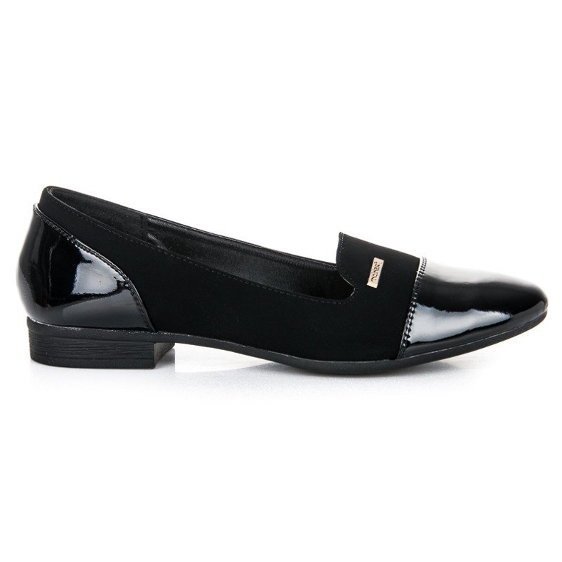 Black high-heeled lords