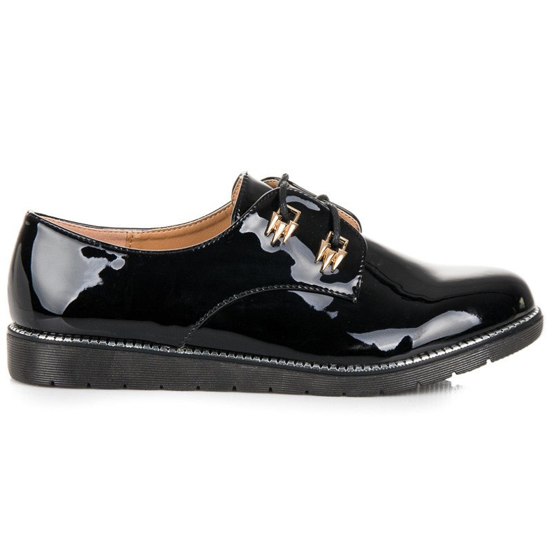 Best Shoes Lacquered low shoes black Best Shoes Lacquered low shoes black