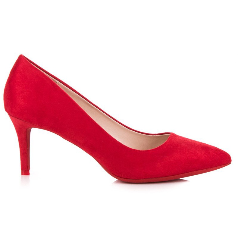 Milaya Women's Pumps On High Heels red