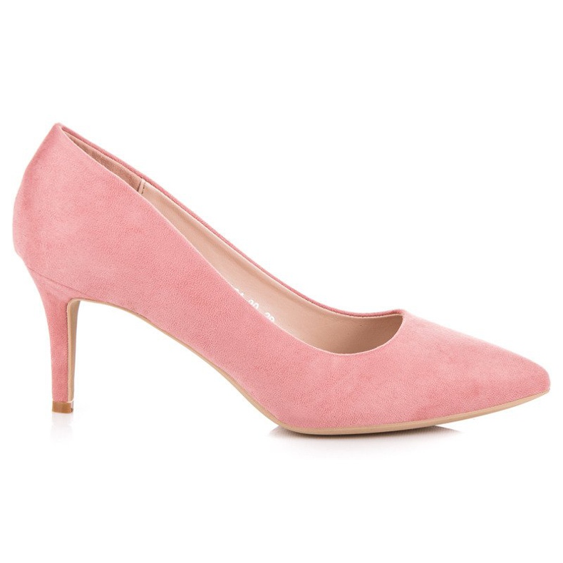 Milaya Women's pumps with high heels pink