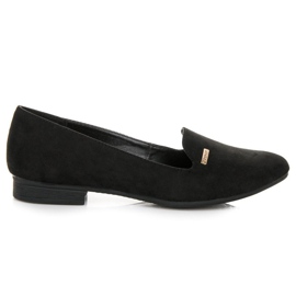 Suede lords black
