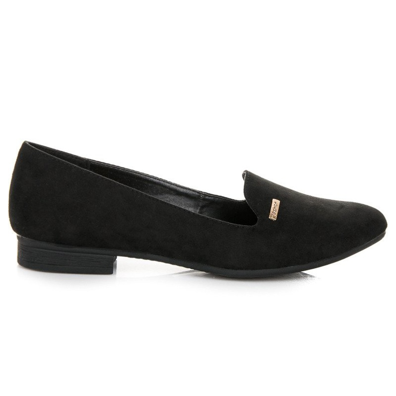 Suede lords black