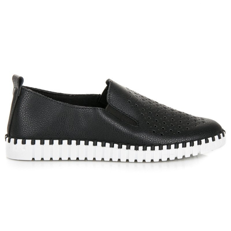 Seastar Openwork Slip On Sneakers black