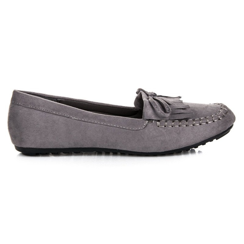 Gray moccasins grey