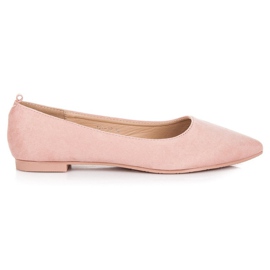 Ballerinas with an ornament pink Ballerinas with an ornament pink