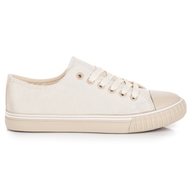 Suede sneakers brown