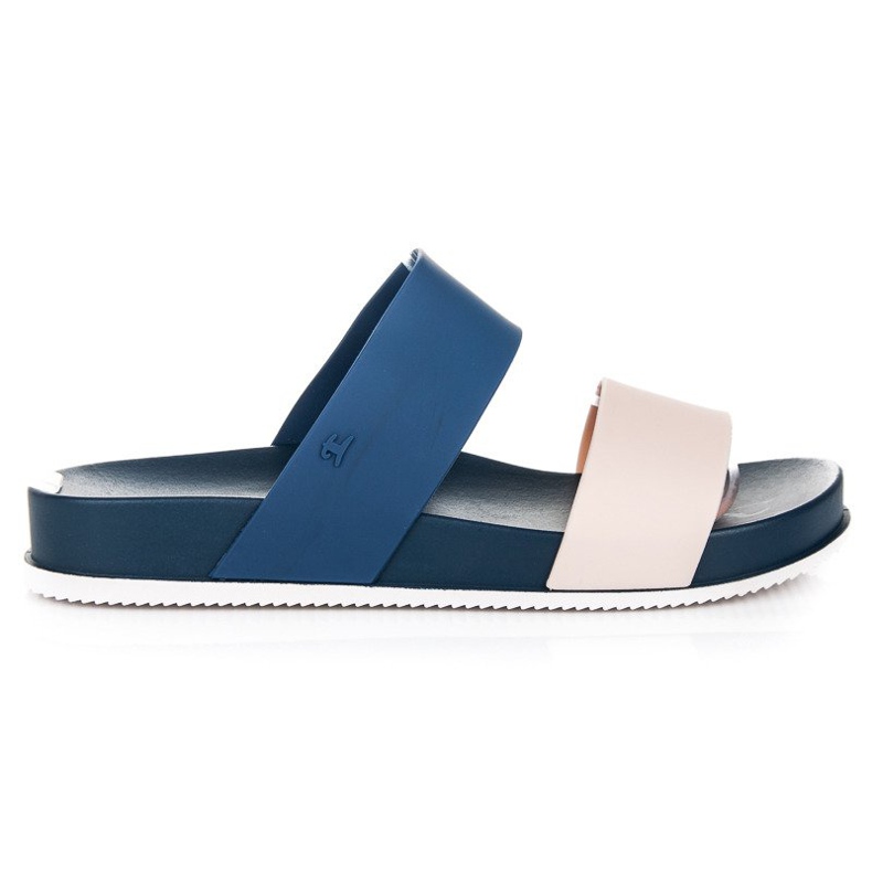 VINCEZA slippers blue VINCEZA slippers blue