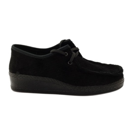Slippers corduroys Ren But black