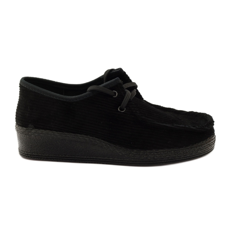 Slippers corduroys Ren But black