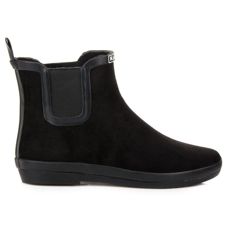 Kylie Women's suede galoshes black