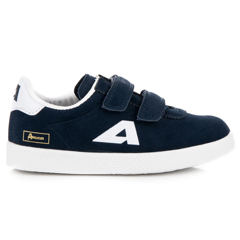 American Club Suede Velvet American Sneakers blue
