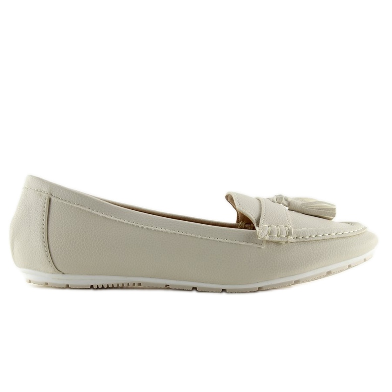 Women's beige loafers 3147 Beige