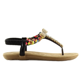 Black sandals D567 black