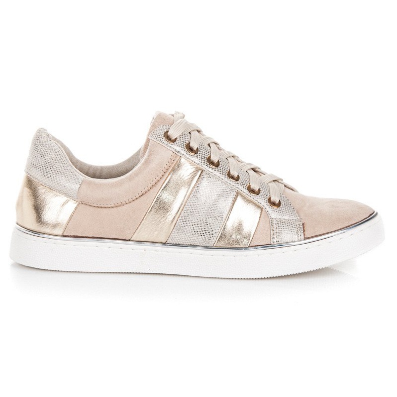 Kylie Tied Fashion Sneakers brown