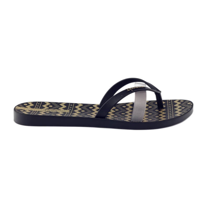 Ipanema 82289 leisure women's slippers black yellow