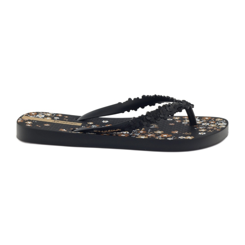 Ipanema 82397 floral women's slippers black brown Ipanema 82397 floral women's slippers black brown