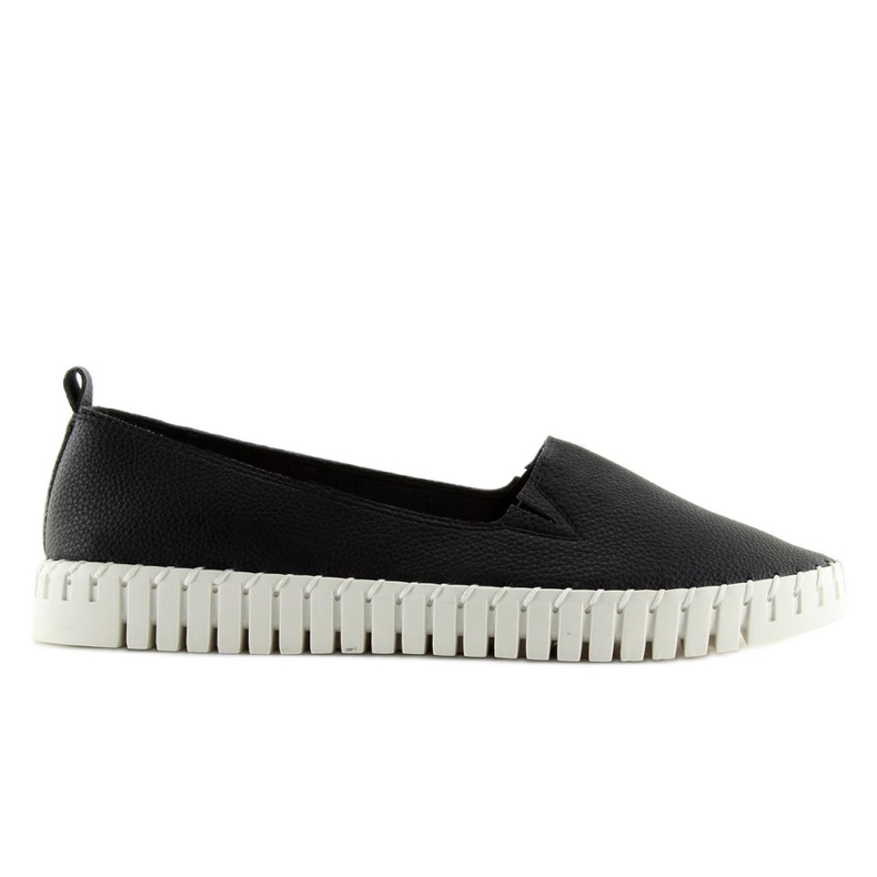 Black Sneakers slip-on super comfortable black 4163 Black