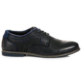 Evento Casual leather shoes black