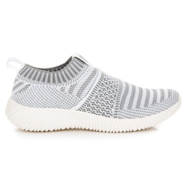 Kylie Slip-on Textile Sneakers grey
