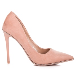 Seastar Fashionable Powder Heels pink