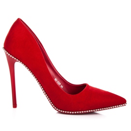 Seastar Fashionable red high heels Seastar Fashionable red high heels