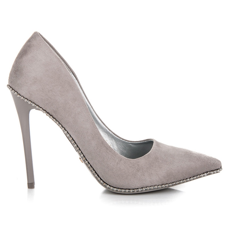 Seastar Fashionable gray high heels grey Seastar Fashionable gray high heels grey
