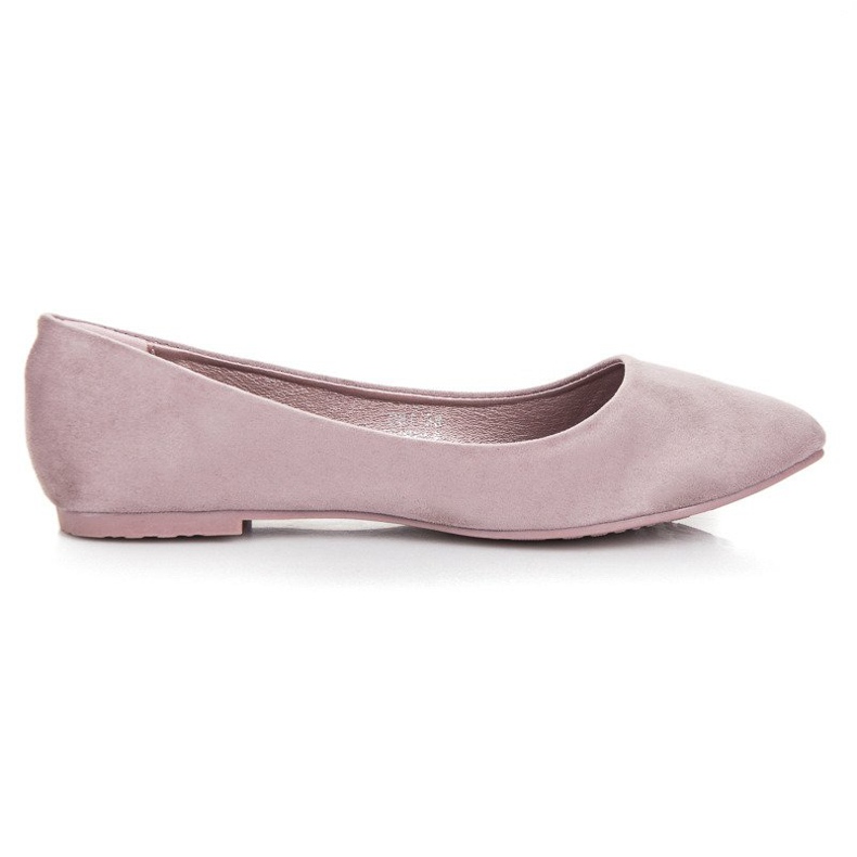 Seastar Suede ballerinas violet