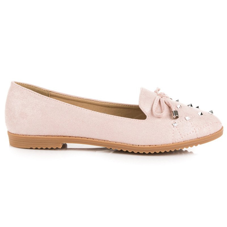 Coura Pink Suede Loafers