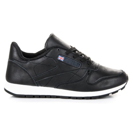 Black sports shoes Black sports shoes