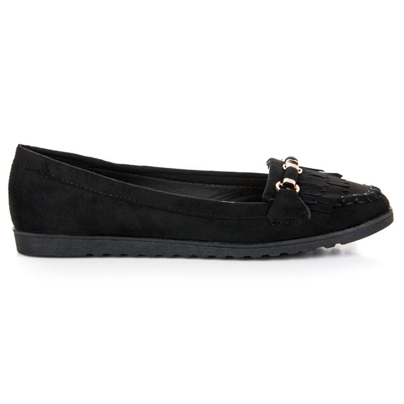 Black women's loafers