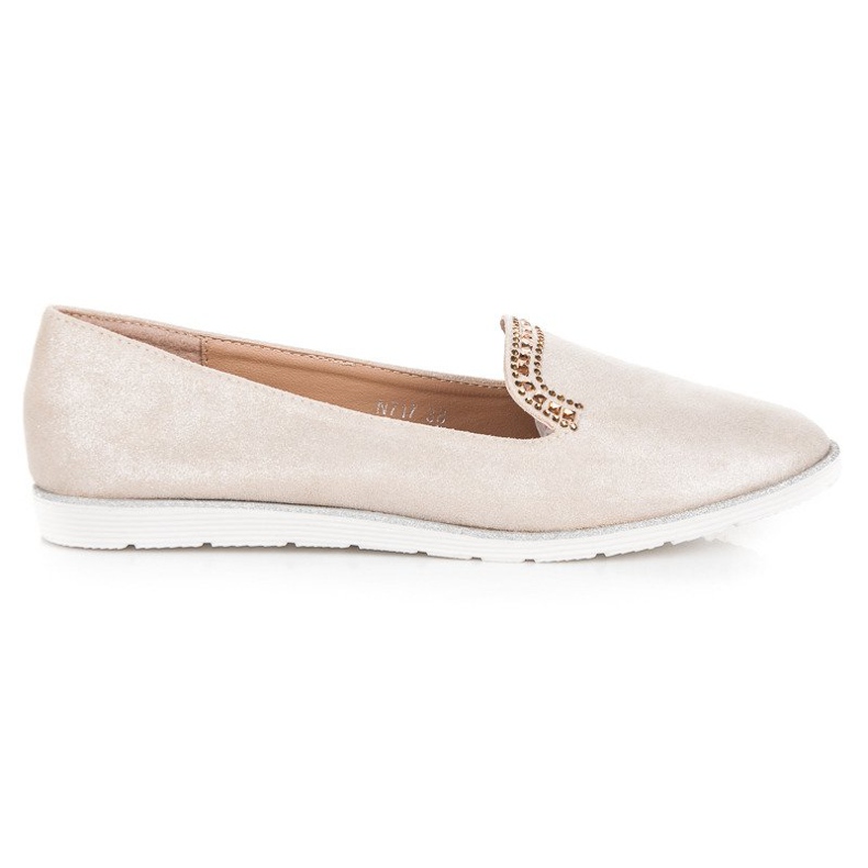 Y&L Beige suede lords