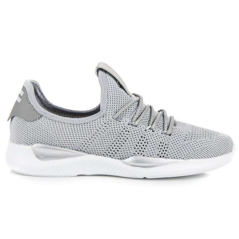 Gray slip-on sports shoes grey Gray slip-on sports shoes grey