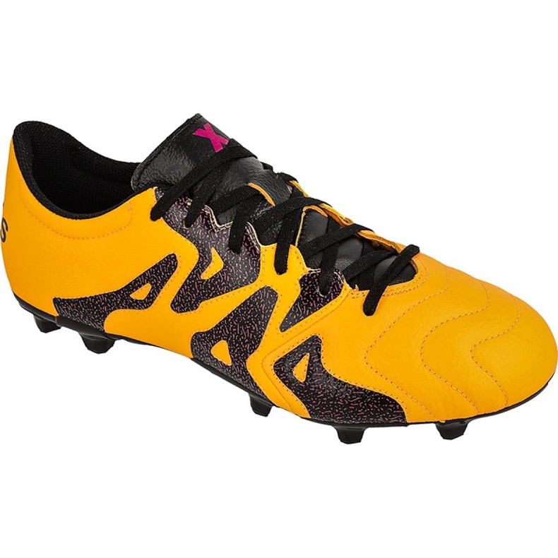 Adidas X 15.3 FG / AG M Leather S74640 football shoes orange orange Adidas X 15.3 FG / AG M Leather S74640 football shoes orange orange