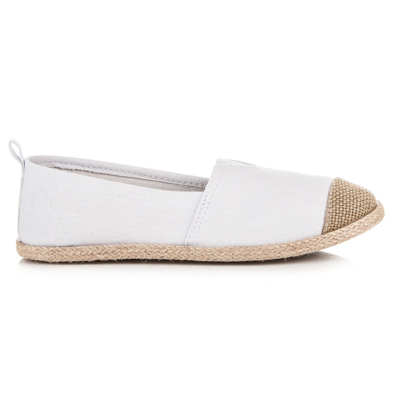 Mckeylor Ballerinas espadrilles white brown