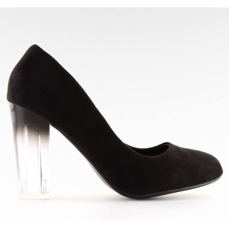 Pumps high heels ombre black 889-6 Black