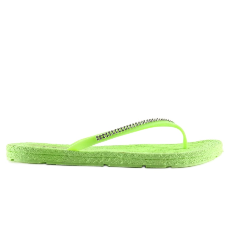 BM Green CK40P LT.GREEN rubber flip-flops