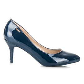 Vices Classic shine heels blue