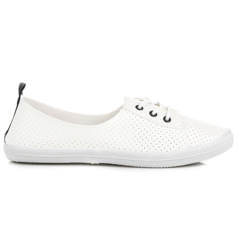 Kylie Openwork sneakers white